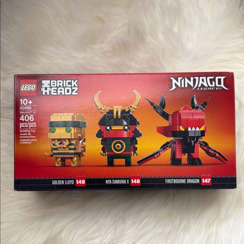 LEGO® BrickHeadz™ NINJAGO® 10 – 406 pieces – 40490